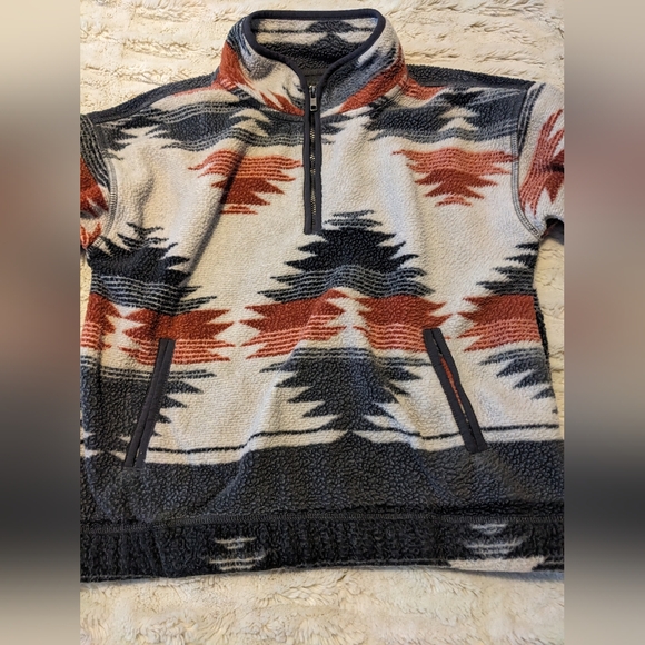 Thread and Supply aztec fleece zip up - Picture 4 of 5